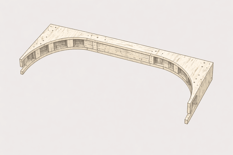 Arch Opening Frame ModuleARCH | Custom Interior Doors, Arches & Millwork | Montreal