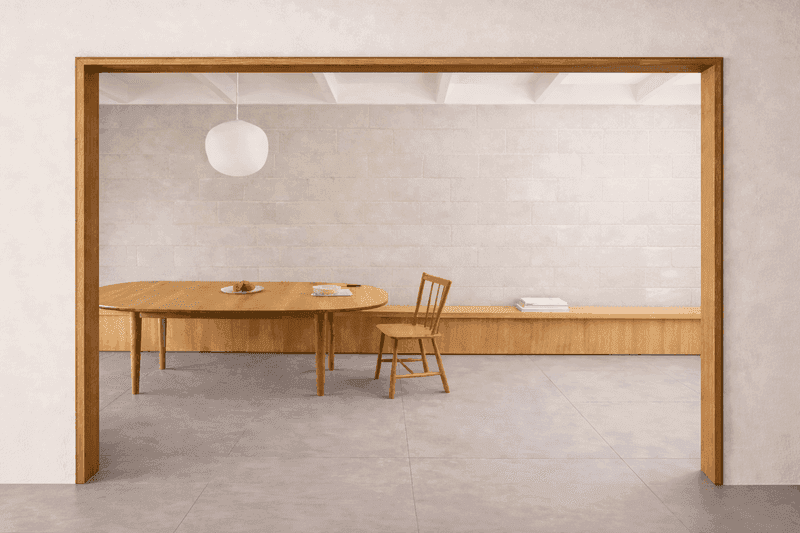 Custom solid wood doorway casing