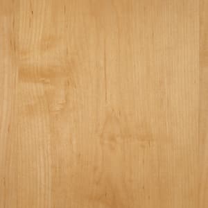 Maple wood veneer finish sample